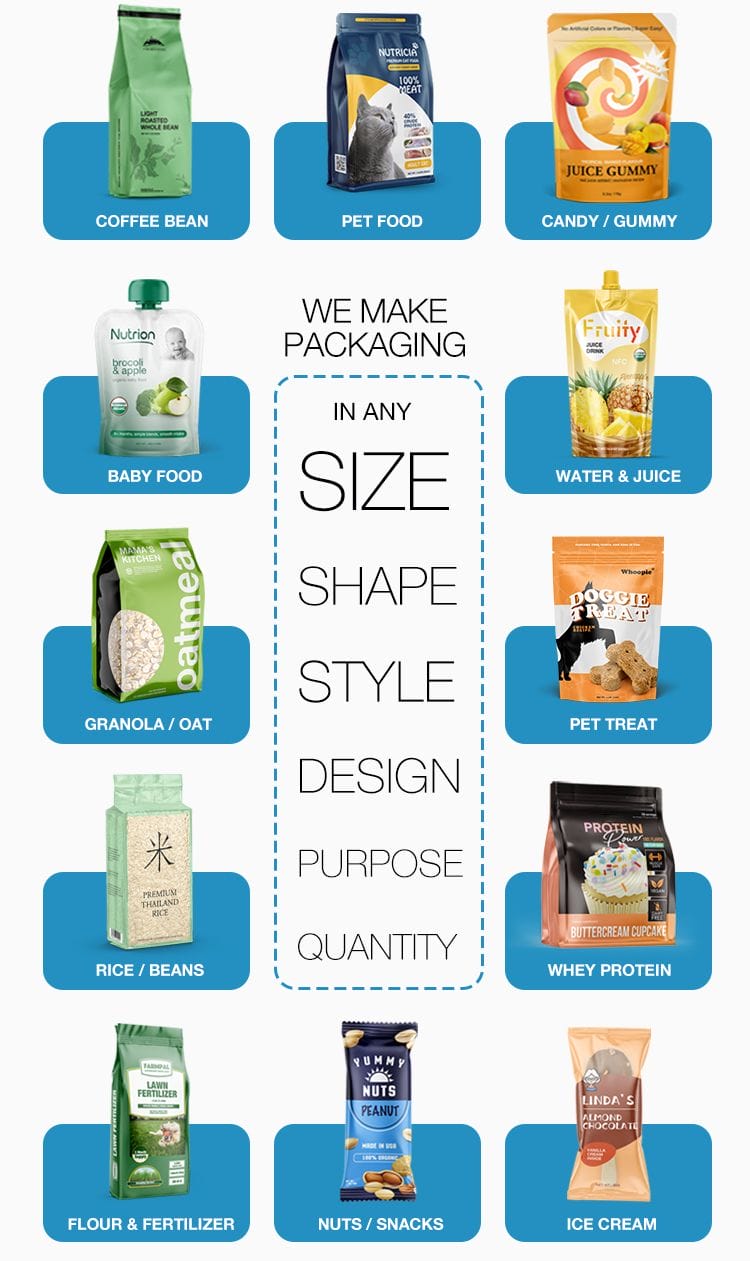 Aluminum foil potato chips packaging bag
