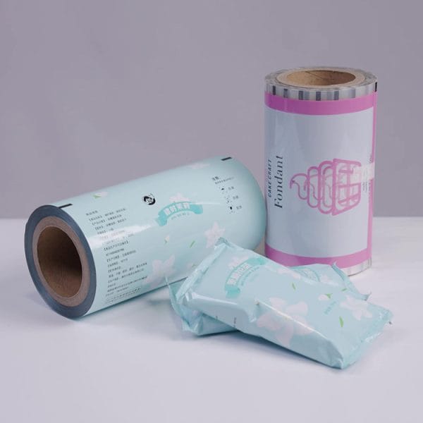 China Supplier Automatic Packaging Aluminum Foil Food Packaging Film Plastic Laminated Sachet Plastic Film Roll for Snack - Image 3