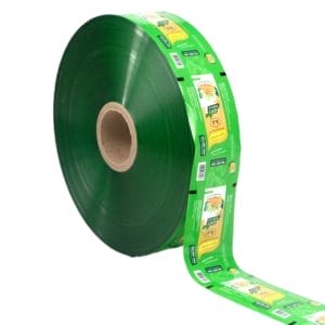Custom Printed Laminated Heat Sealed Plastic Roll Film Candy Cookie Food Packaging Roll Aluminium Foil Sachet Film Roll
