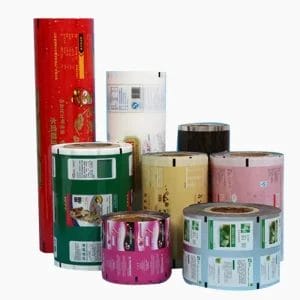 custom laminated film roll for candy packaging, food grade