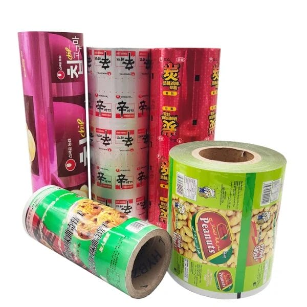 Custom Printed Plastic Sheet in Roll BOPP/CPP PET/PE Laminated Film Roll Packaging - Image 4