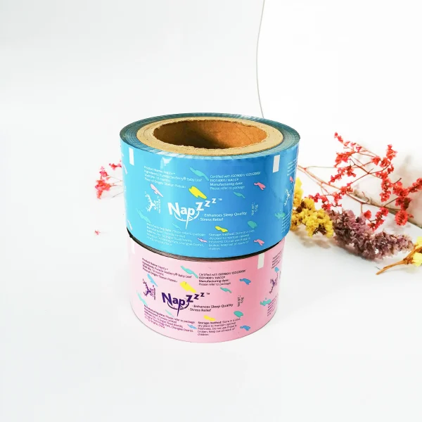 moisture proof laminated mylar roll film for pouches
