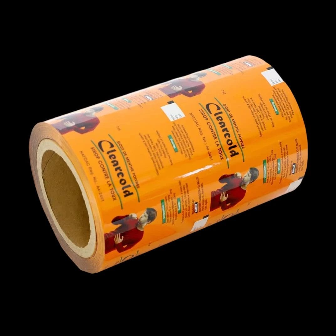 Vacuum-sealable aluminum foil film for extending food shelf life.