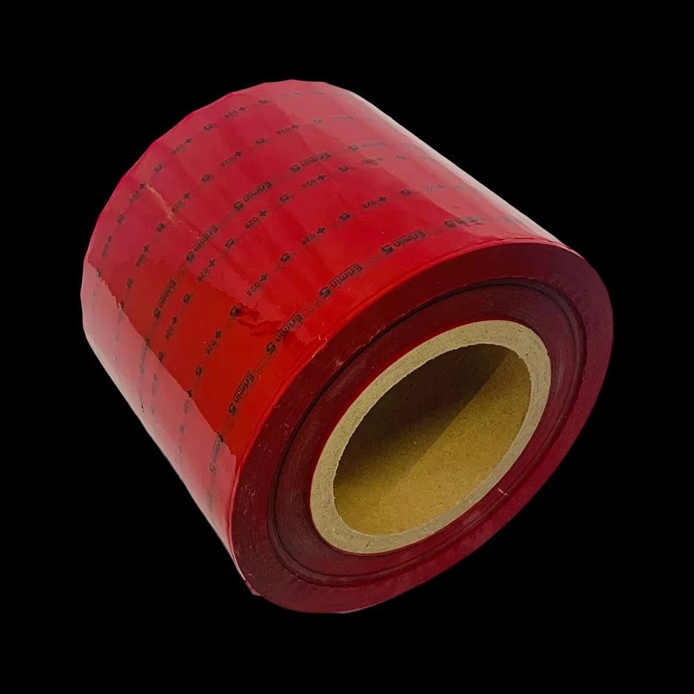 Foil packaging film designed for chips, biscuits, and snack foods.